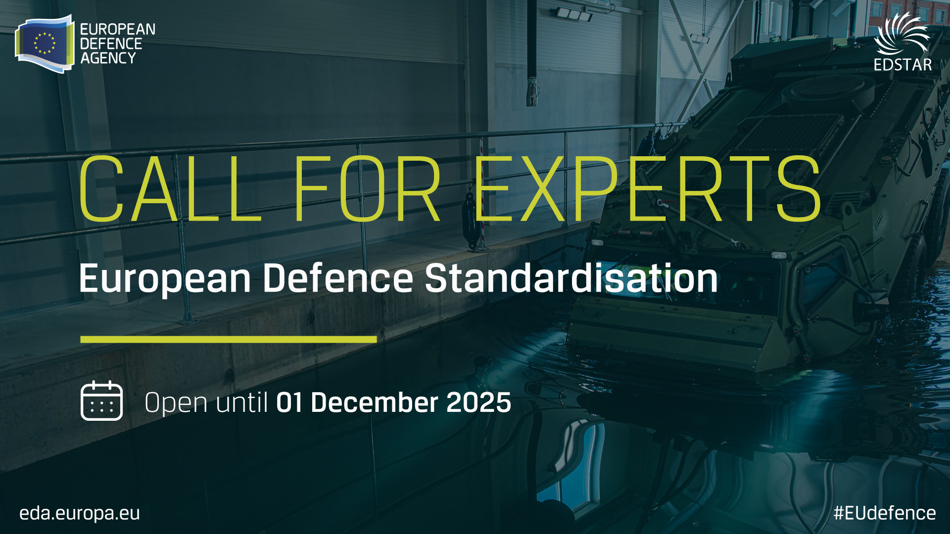 European Defence Standardisation - Call for experts