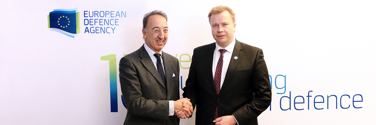 Finnish Minister of Defence visits EDA
