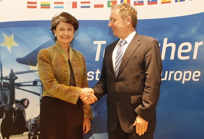 MoDs of Slovenia and Luxembourg Visit EDA