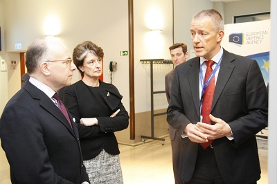 French Minister for European Affairs Visits EDA