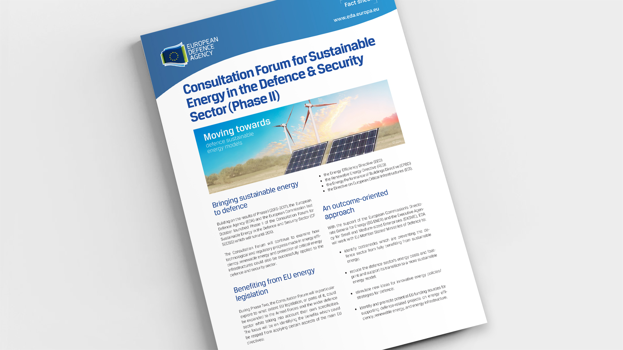 Factsheet CF SEDSS (Phase II)