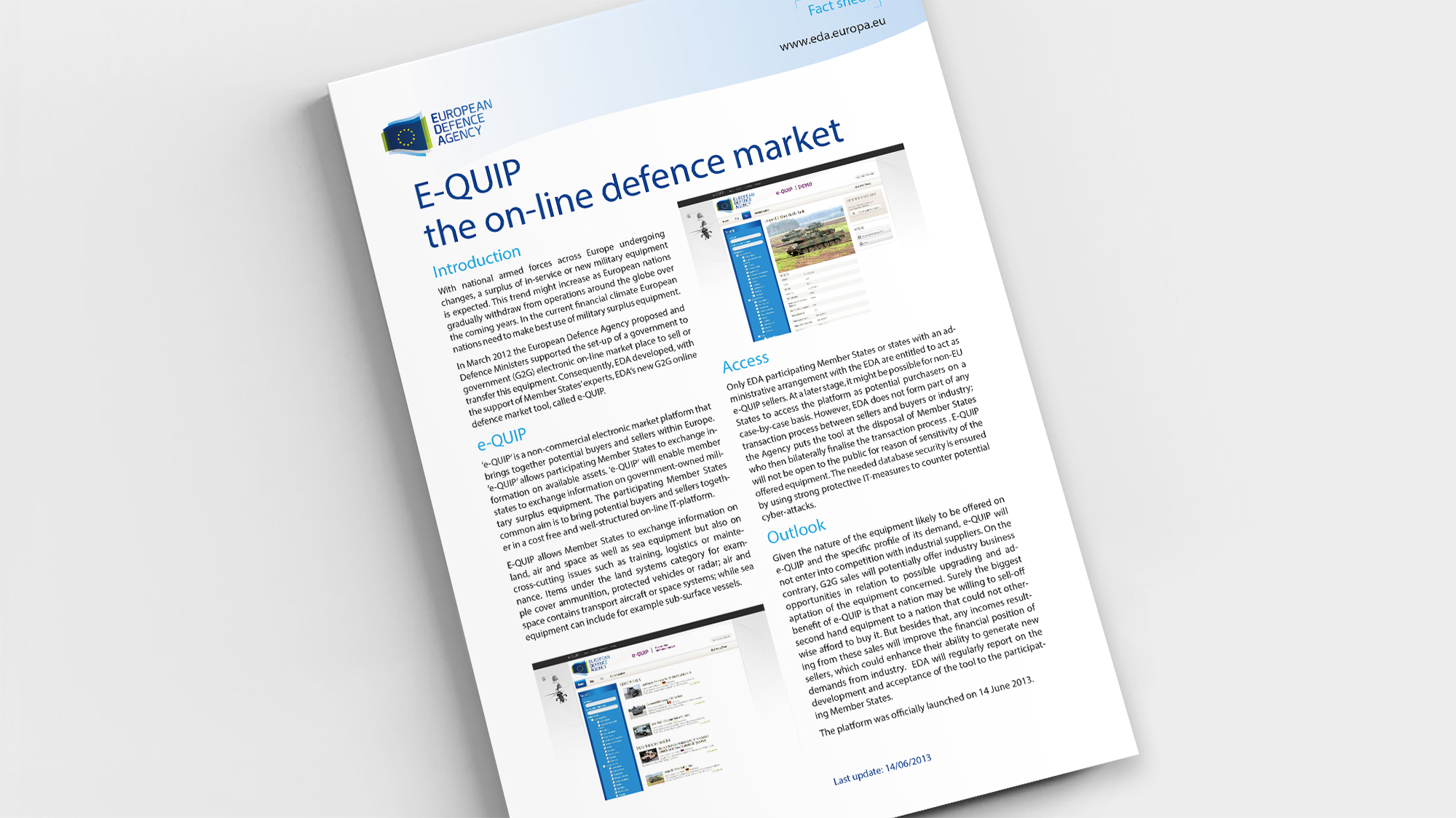 Factsheet e-QUIP