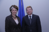 Mr Rüdiger Wolf, State Secretary at the German Federal Ministry of Defence, visited EDA