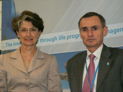 Ms. Claude-France Arnould visits OCCAR 